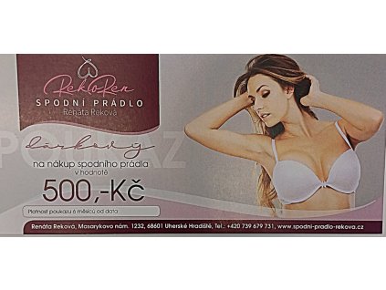 Poukaz na 500 Kč