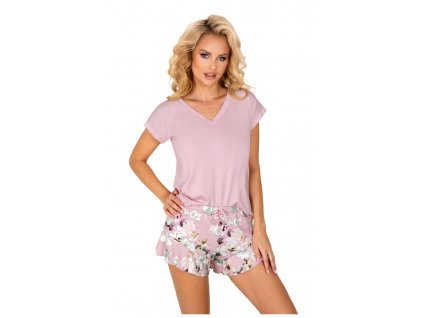Pyžamo Donna Nicola 1/2 Krátký rukáv - Kratase