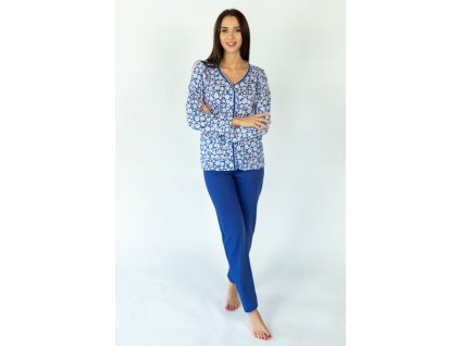 DAMSKE PYZAMO KUBA ROZEPINACI XXL