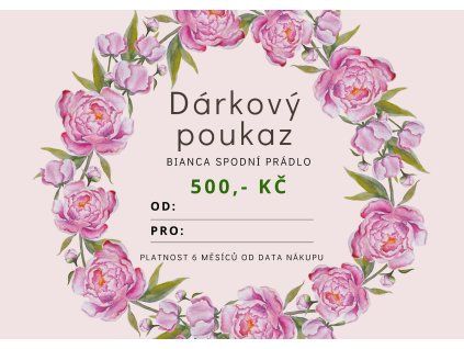 Dárkové poukazy (8)