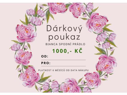 Dárkové poukazy (9)