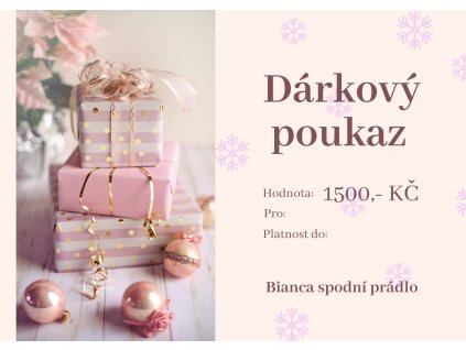 Brown and Black Minimalist Gift Voucher Certificate (Dárkový poukaz) (2)