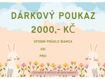 Dárkové poukazy (6)