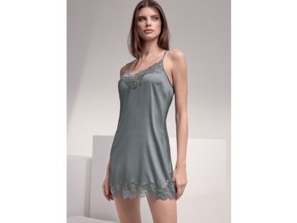 camicia da notte spalla stretta serie saten