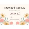 Elektronický dárkový poukaz 2000,- Kč