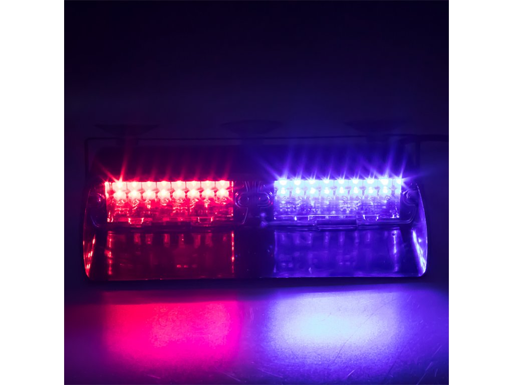 PREDATOR LED vnitřní 2-prvkový 12V modro-červený KF740BR