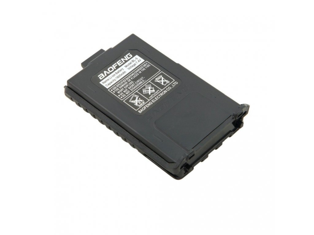 BAOFENG BL-5 baterie Li-Ion 1800 mAh 7,4 V original pro UV-5R