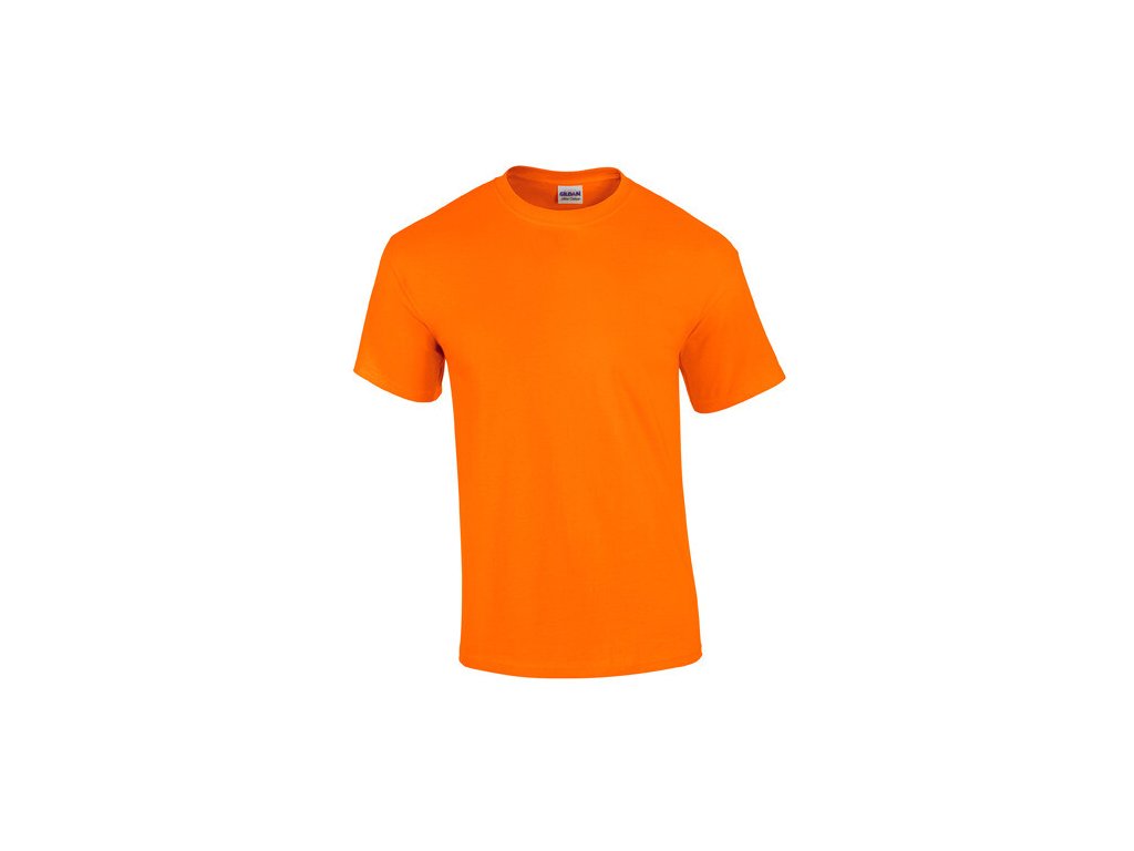 GILDAN 2000 safety orange tričko kr.r. fluorescentní oranžové vel. S-XXL