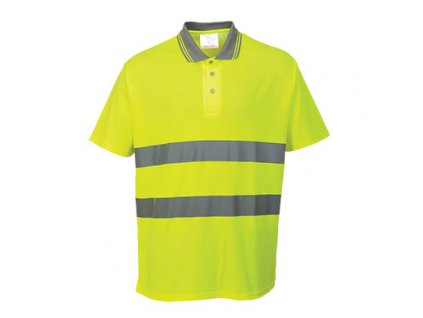 PORTWEST S171 COMFORT reflexní polo tričko žluté