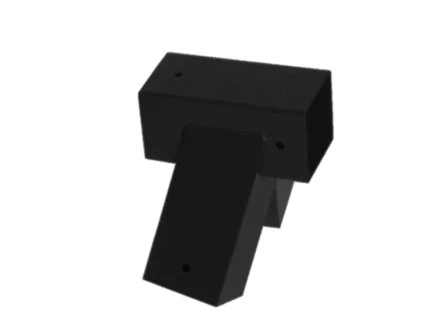 GHVK 90 čtyřhranná spojka, černá