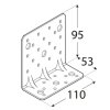 KPK13 úhelník 95x53x110 mm