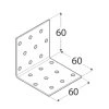 KM4 úhelník montážní 60x60x60 mm
