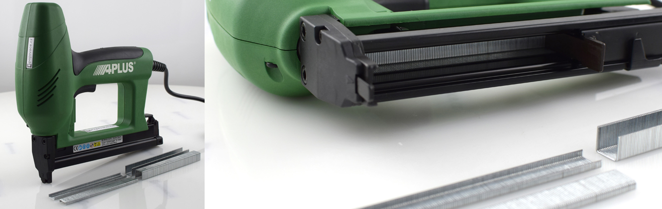 Elektrická čalúnická sponkovačka pre montáže E80/25, Aplus