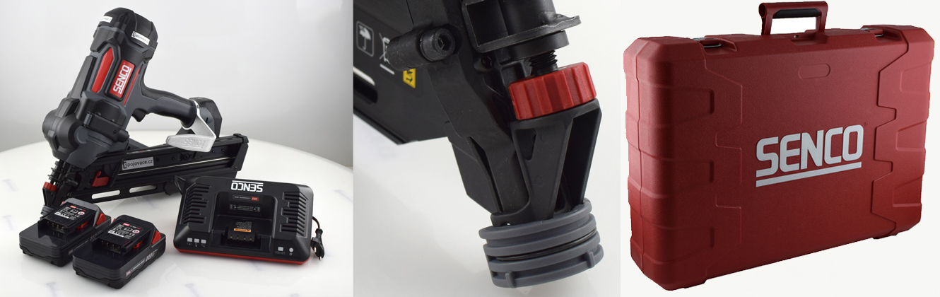 Aku stavebná klincovačka F-35XP, Senco