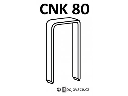 Spony Schneider CNK 80, délka 6 mm