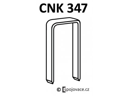 Spony Schneider CNK 347, dĺžka 10 mm