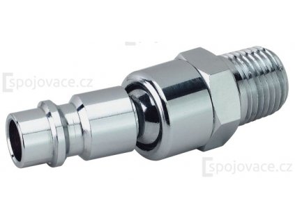 Otočná kloubová vsuvka proti přetočení pneumatické hadice