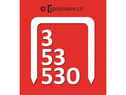 Nerezové spony Rapid 53, délka 12 mm, 1.080 ks