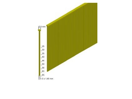 Kolářské hřebíky N pro hřebíkovačky Prebena, délka 35 mm