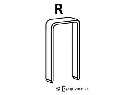 Spony Prebena R, délka 16 mm