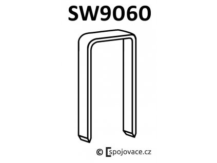 Spony Bostitch SW9060, délka 38 mm