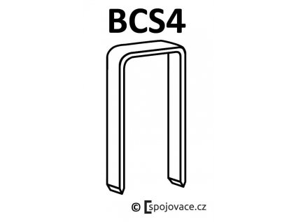 Spony Bostitch BCS4, dĺžka 20 mm