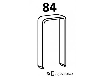 Spony Bostitch 84, délka 14 mm