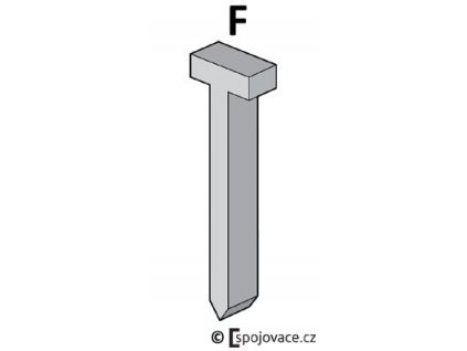 Hřebíky Aircraft F, délka 15 mm, 5000 ks