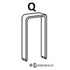 Spony Prebena Q, délka 63 mm