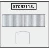 Nerezové spony STCR2115 pro sponkovačku B8P, délka 6 mm