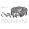 Konvexní pozinkované hřebíky typ N55 ve svitku (2,03), délka 38 mm