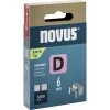Spony Novus "D" typ 53F, délka 6 mm, 1200 ks