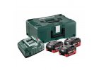 metabo 3x LiHD 5,5 Ah Basic Set