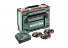 metabo 3x LiHD 4,0 Ah Basic Set