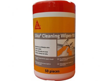 Sika Cleaning Wipes 100 - Vlhčené čistiace útierky