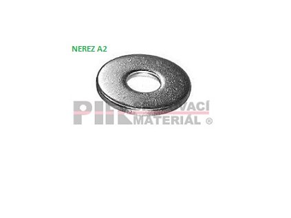 DIN 9021 A2 -  M 8 A2 nerez podložka veľkoplošná