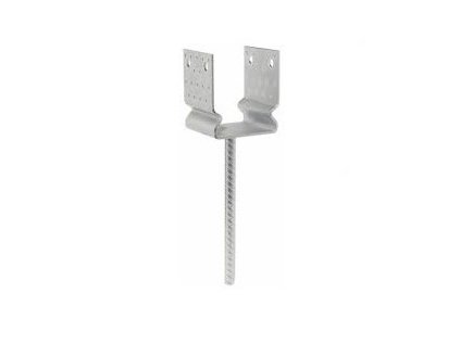 U 80mm x 80mm ZN - pätka stĺpiku s prelisom na roxore