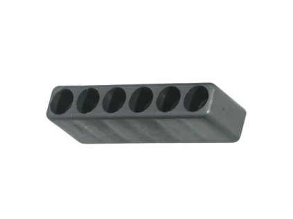 Zásobník PVC rovný pre 6 nástavcov 8876 00