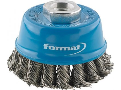 Format Kotúč kartáčový M14 65x0,5mm hrncový splietaný oceľ 70360010