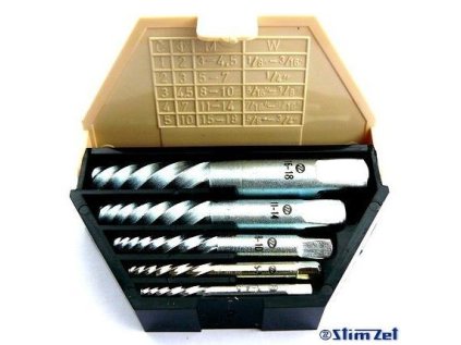 Sada vyťahovákov M3-M18 bez vrtákov CZ