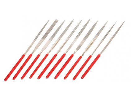 Sada pilníkov ihlových diamantových 10 D