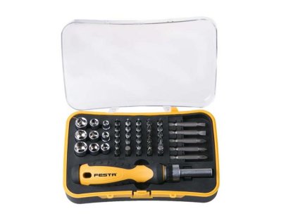 Sada skrutkovač+bity 26 ks 18419