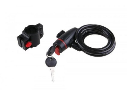 Zámok na bicykel 180 cm 23292