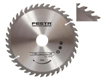 Kotúč pílový 400 x 30 mm 60 zubov TCT 22357