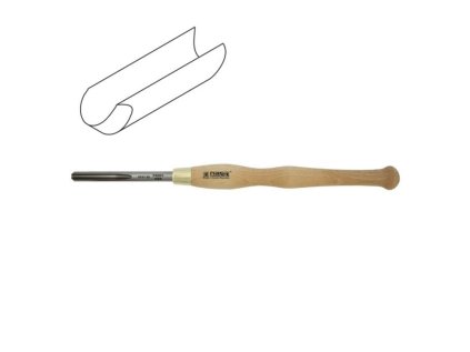 Struh dutý hľbokoflautový HSS LINE PROFI 8191 02