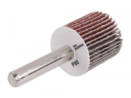 Kotúč B 20 x 20 x 6 mm na stopke lamelový P80 21852
