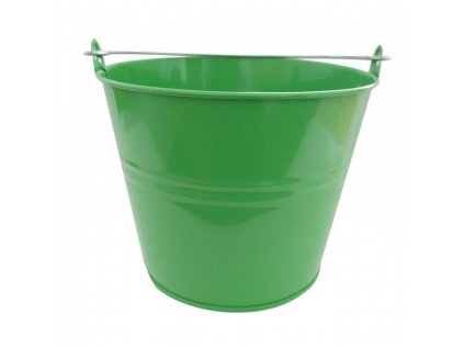 Vedro 7 l lakované zelené