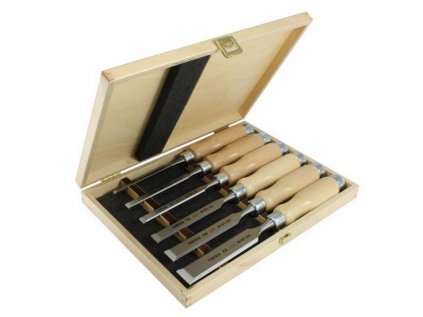 Sada dlát 8530 55 v drevenej kazete Profi