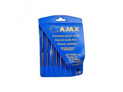 Sada pilníkov ihlových 1496/140/6 Dielov s držiakmi diaman