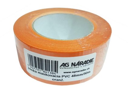 Páska mask. fasádna PVC 48mm/50M oranž.739